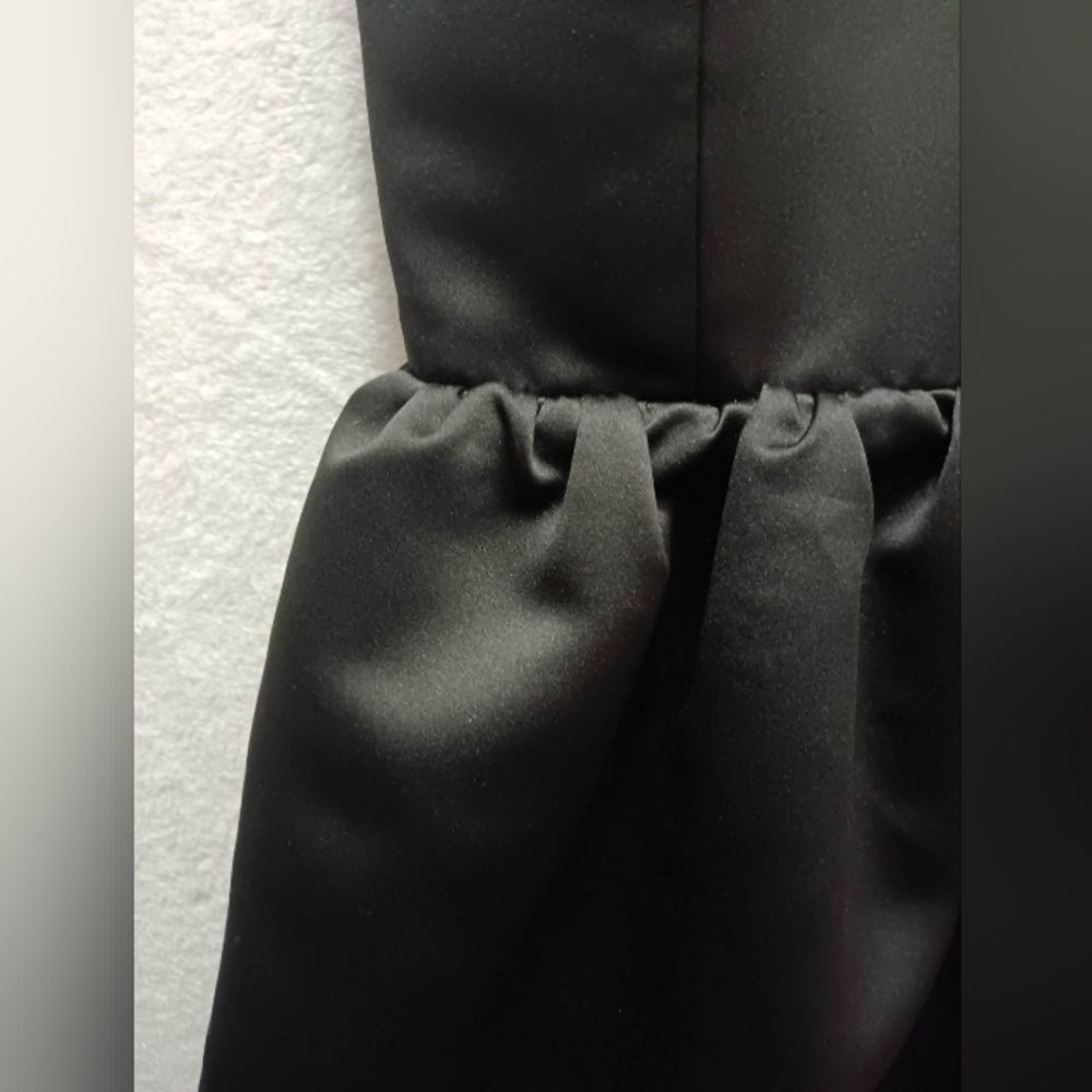 DELFI Collective NWOT Anthropologie Black Halter Cocktail Dress Size XS - Picture 7 of 11